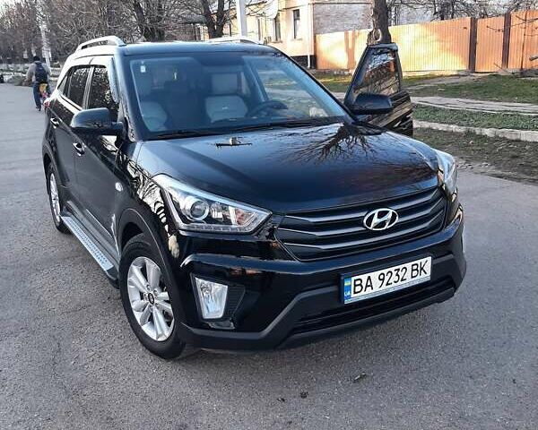Черный Хендай Крета, объемом двигателя 1.59 л и пробегом 183 тыс. км за 17000 $, фото 1 на Automoto.ua