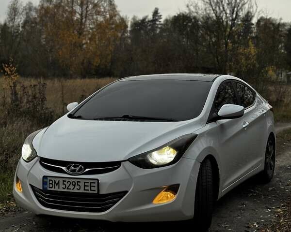 Хендай Елантра 2014 у Сумах на Automoto.ua Білий Хендай Елантра, об'ємом двигуна 1.8 л та пробігом 198 тис. км за 7800 $, фото 1 на Automoto.ua