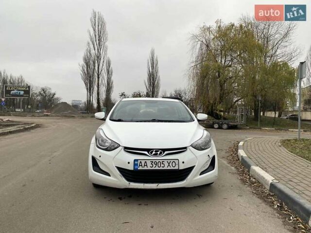 Білий Хендай Елантра, об'ємом двигуна 1.8 л та пробігом 130 тис. км за 8000 $, фото 1 на Automoto.ua