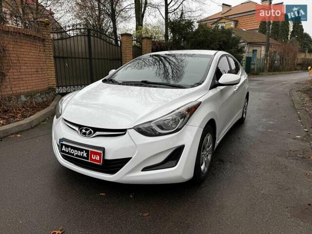 Білий Хендай Елантра, об'ємом двигуна 1.8 л та пробігом 163 тис. км за 10290 $, фото 1 на Automoto.ua