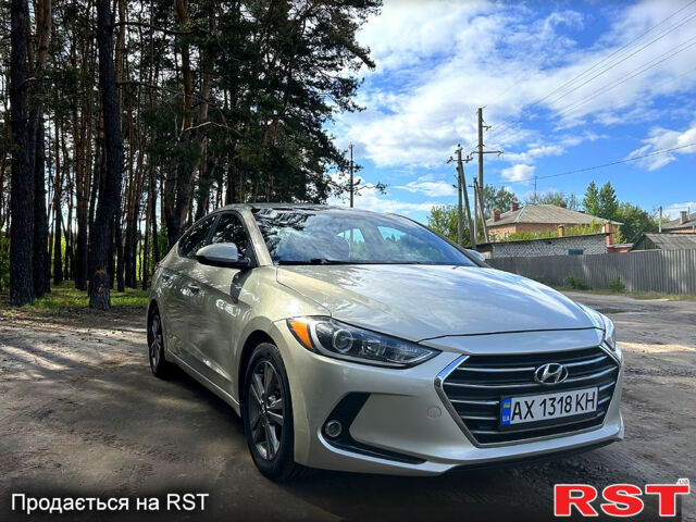 Бежевый Хендай Элантра, объемом двигателя 2 л и пробегом 112 тыс. км за 11200 $, фото 1 на Automoto.ua