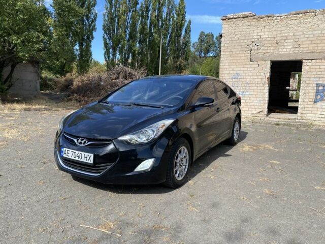 Черный Хендай Элантра, объемом двигателя 1.6 л и пробегом 179 тыс. км за 8300 $, фото 1 на Automoto.ua