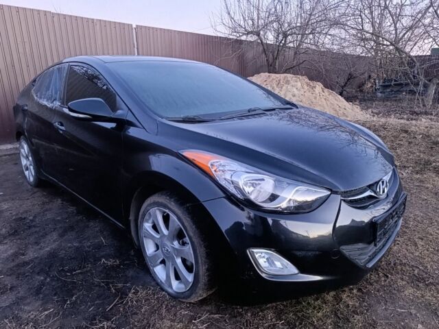 Черный Хендай Элантра, объемом двигателя 1.8 л и пробегом 150 тыс. км за 3250 $, фото 1 на Automoto.ua
