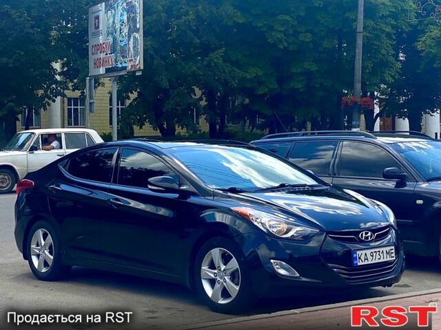 Черный Хендай Элантра, объемом двигателя 1.8 л и пробегом 113 тыс. км за 9450 $, фото 1 на Automoto.ua