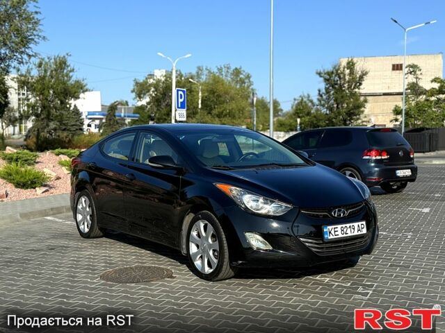 Черный Хендай Элантра, объемом двигателя 1.8 л и пробегом 150 тыс. км за 9300 $, фото 1 на Automoto.ua