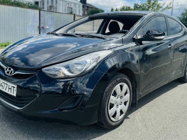 Чорний Хендай Елантра, об'ємом двигуна 1.6 л та пробігом 238 тис. км за 3600 $, фото 1 на Automoto.ua