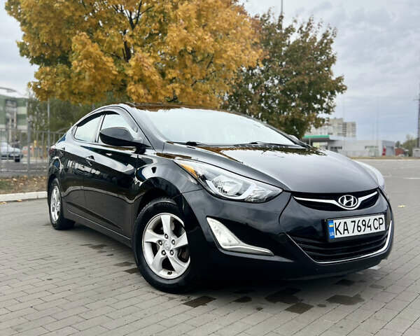 Черный Хендай Элантра, объемом двигателя 1.8 л и пробегом 239 тыс. км за 8499 $, фото 1 на Automoto.ua