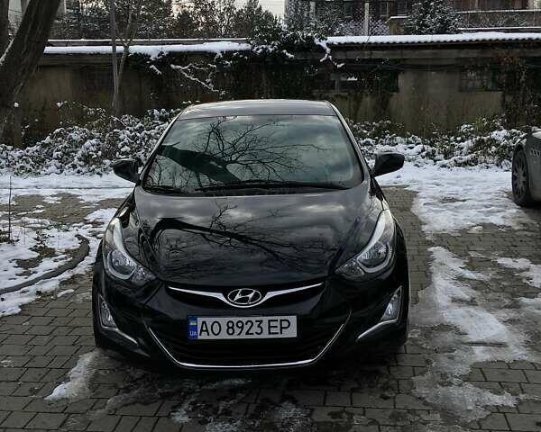 Черный Хендай Элантра, объемом двигателя 1.8 л и пробегом 214 тыс. км за 9000 $, фото 1 на Automoto.ua