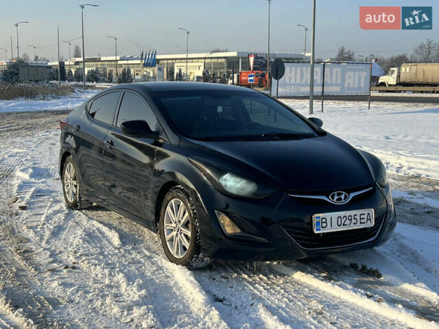 Чорний Хендай Елантра, об'ємом двигуна 1.8 л та пробігом 121 тис. км за 9500 $, фото 1 на Automoto.ua