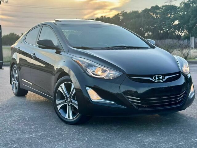 Чорний Хендай Елантра, об'ємом двигуна 2 л та пробігом 79 тис. км за 1800 $, фото 1 на Automoto.ua