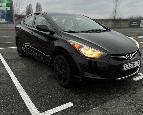 Черный Хендай Элантра, объемом двигателя 1.8 л и пробегом 200 тыс. км за 9500 $, фото 1 на Automoto.ua