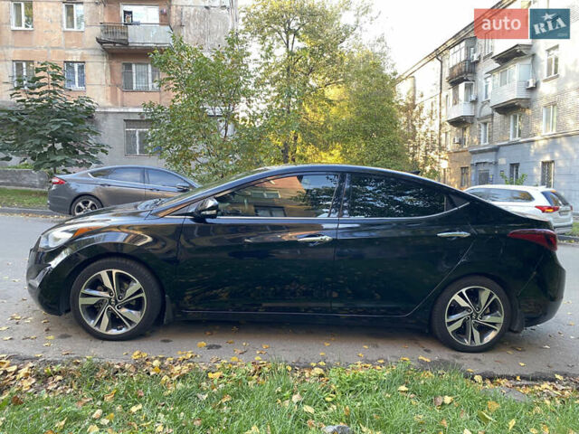 Хендай Елантра 2015 у Дніпро (Дніпропетровську) на Automoto.ua Чорний Хендай Елантра, об'ємом двигуна 1.8 л та пробігом 116 тис. км за 12000 $, фото 1 на Automoto.ua