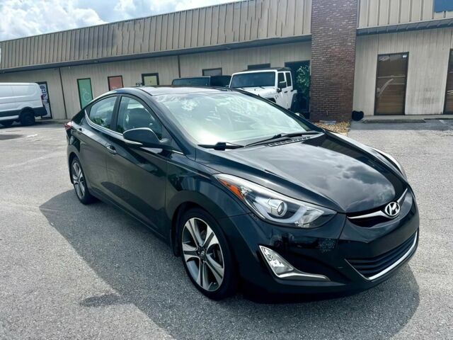 Чорний Хендай Елантра, об'ємом двигуна 2 л та пробігом 72 тис. км за 7000 $, фото 1 на Automoto.ua