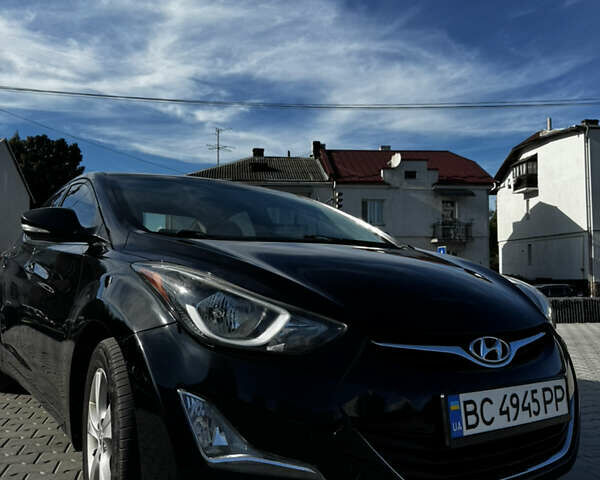 Черный Хендай Элантра, объемом двигателя 1.8 л и пробегом 195 тыс. км за 8700 $, фото 1 на Automoto.ua