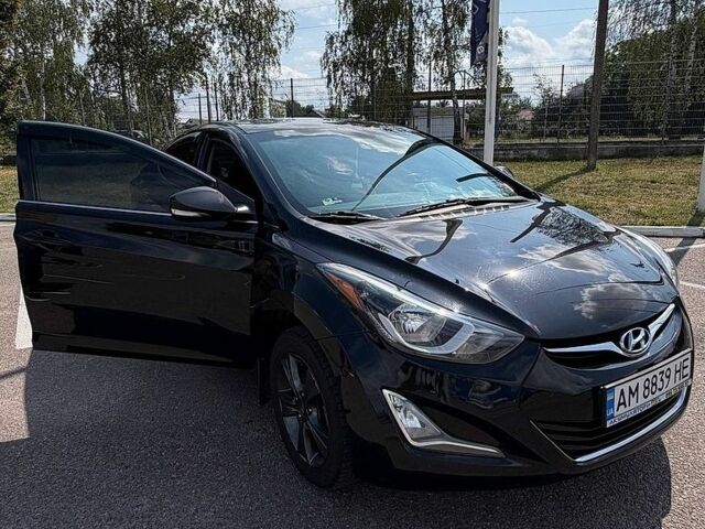Чорний Хендай Елантра, об'ємом двигуна 1.8 л та пробігом 94 тис. км за 10500 $, фото 1 на Automoto.ua
