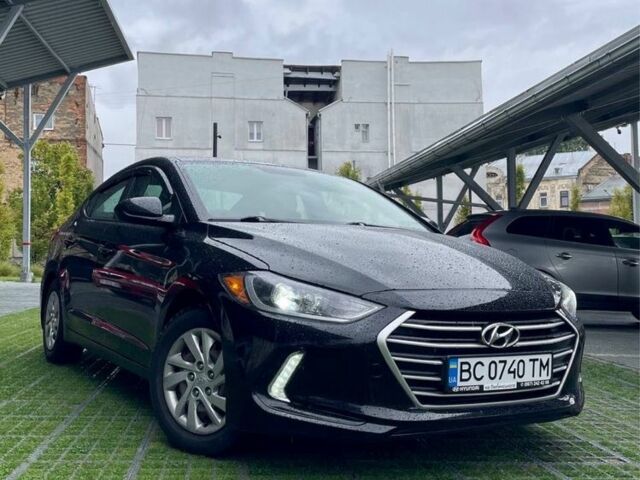 Чорний Хендай Елантра, об'ємом двигуна 2 л та пробігом 269 тис. км за 11000 $, фото 1 на Automoto.ua