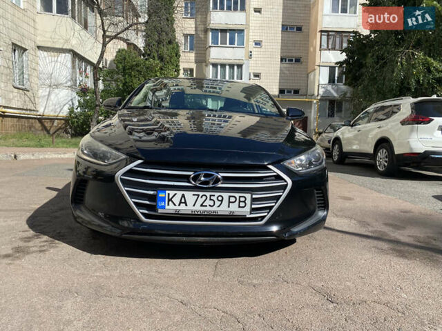 Черный Хендай Элантра, объемом двигателя 2 л и пробегом 56 тыс. км за 14000 $, фото 1 на Automoto.ua