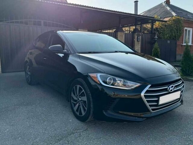Чорний Хендай Елантра, об'ємом двигуна 2 л та пробігом 103 тис. км за 9200 $, фото 1 на Automoto.ua