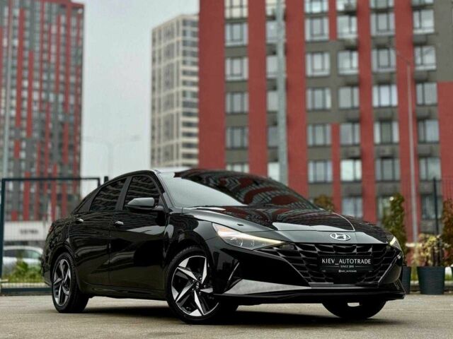 Черный Хендай Элантра, объемом двигателя 1.6 л и пробегом 142 тыс. км за 21500 $, фото 1 на Automoto.ua