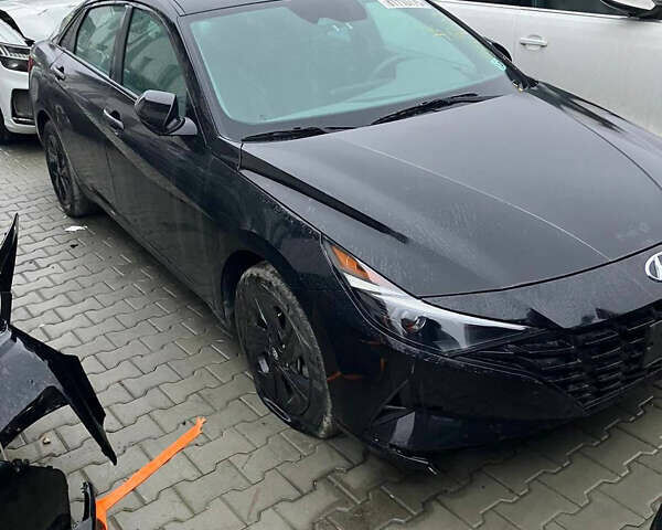 Чорний Хендай Елантра, об'ємом двигуна 2 л та пробігом 23 тис. км за 16750 $, фото 1 на Automoto.ua