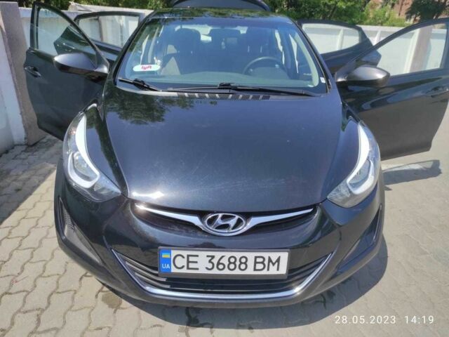 Черный Хендай Элантра, объемом двигателя 1.8 л и пробегом 124 тыс. км за 9000 $, фото 1 на Automoto.ua