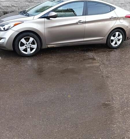 Коричневый Хендай Элантра, объемом двигателя 1.8 л и пробегом 220 тыс. км за 7800 $, фото 1 на Automoto.ua