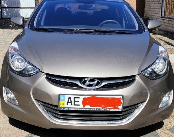 Коричневый Хендай Элантра, объемом двигателя 1.6 л и пробегом 90 тыс. км за 9932 $, фото 1 на Automoto.ua