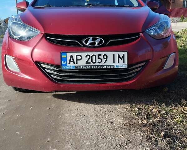 Красный Хендай Элантра, объемом двигателя 1.8 л и пробегом 195 тыс. км за 8500 $, фото 1 на Automoto.ua