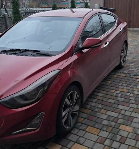 Красный Хендай Элантра, объемом двигателя 1.8 л и пробегом 160 тыс. км за 8000 $, фото 1 на Automoto.ua