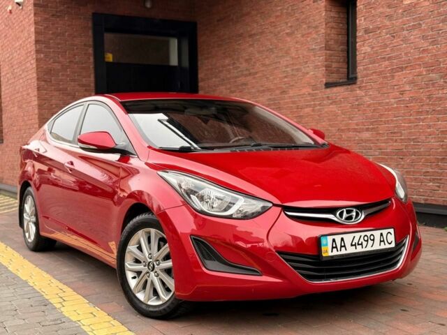 Красный Хендай Элантра, объемом двигателя 1.6 л и пробегом 190 тыс. км за 9700 $, фото 1 на Automoto.ua