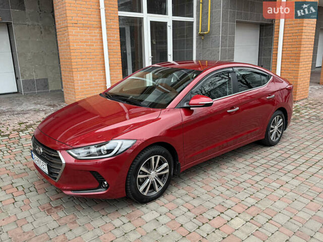 Червоний Хендай Елантра, об'ємом двигуна 1.6 л та пробігом 92 тис. км за 14950 $, фото 1 на Automoto.ua