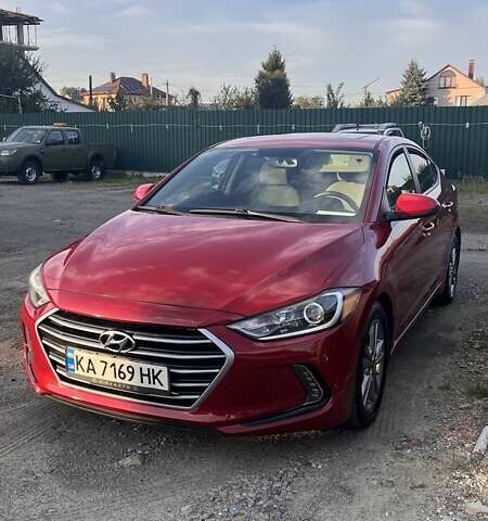 Червоний Хендай Елантра, об'ємом двигуна 2 л та пробігом 75 тис. км за 14499 $, фото 1 на Automoto.ua