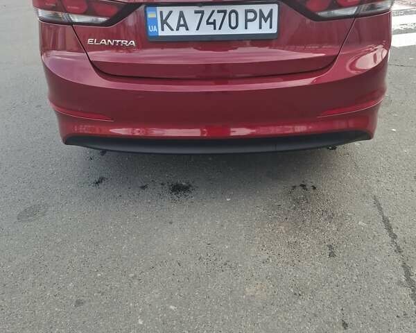 Червоний Хендай Елантра, об'ємом двигуна 2 л та пробігом 57 тис. км за 16300 $, фото 1 на Automoto.ua
