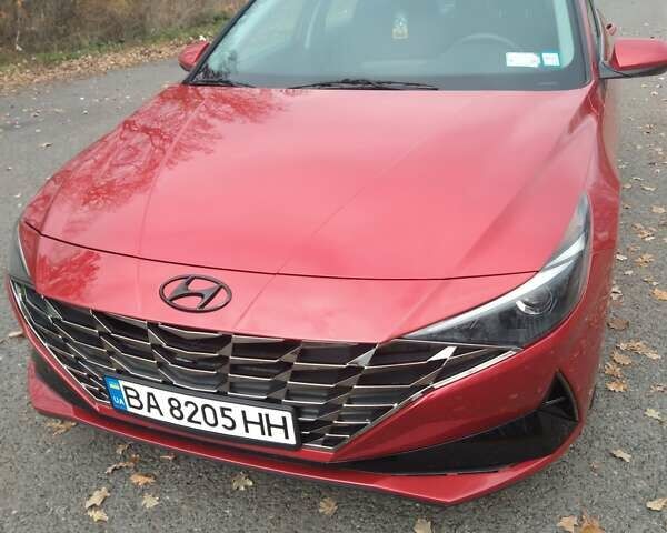 Красный Хендай Элантра, объемом двигателя 2 л и пробегом 58 тыс. км за 16200 $, фото 1 на Automoto.ua
