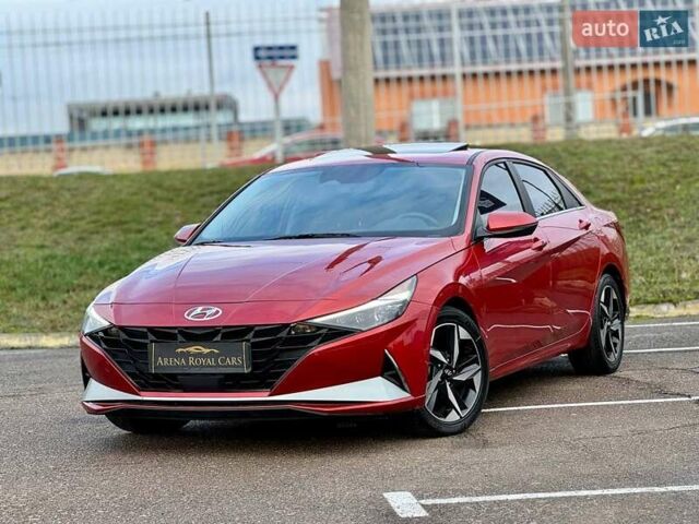 Червоний Хендай Елантра, об'ємом двигуна 2 л та пробігом 58 тис. км за 18500 $, фото 1 на Automoto.ua