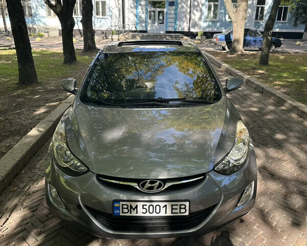 Серый Хендай Элантра, объемом двигателя 1.8 л и пробегом 177 тыс. км за 8200 $, фото 1 на Automoto.ua