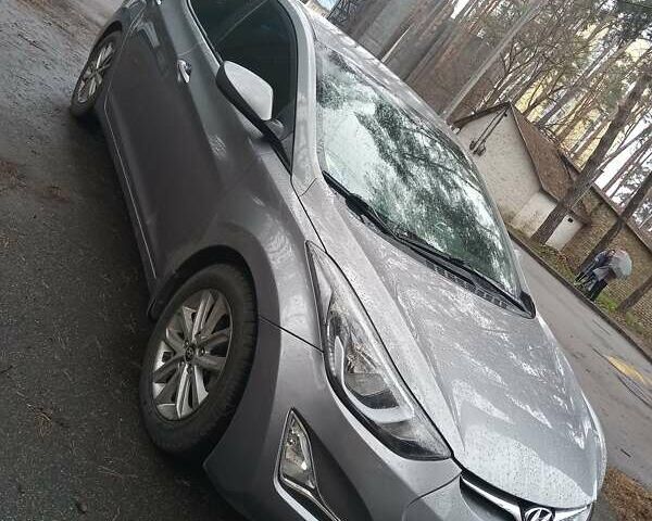 Серый Хендай Элантра, объемом двигателя 1.8 л и пробегом 112 тыс. км за 9300 $, фото 1 на Automoto.ua