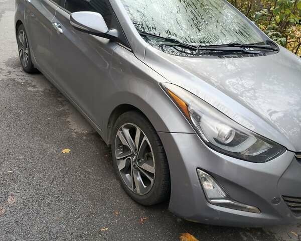 Серый Хендай Элантра, объемом двигателя 1.8 л и пробегом 126 тыс. км за 10500 $, фото 1 на Automoto.ua