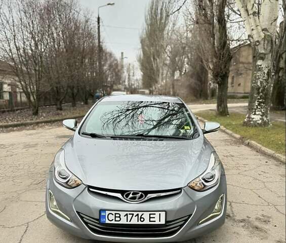 Серый Хендай Элантра, объемом двигателя 1.8 л и пробегом 130 тыс. км за 8800 $, фото 1 на Automoto.ua