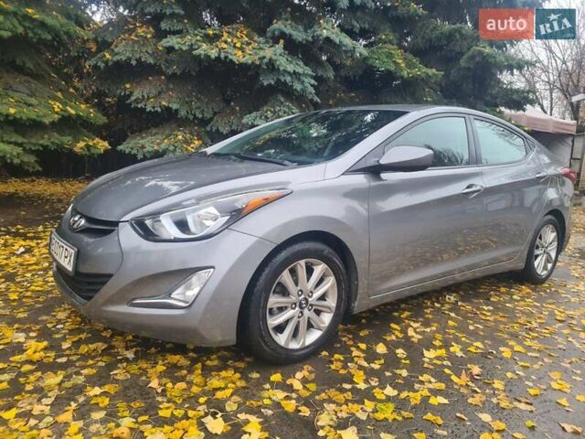 Серый Хендай Элантра, объемом двигателя 1.8 л и пробегом 144 тыс. км за 9200 $, фото 1 на Automoto.ua