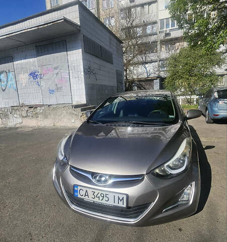Серый Хендай Элантра, объемом двигателя 1.8 л и пробегом 160 тыс. км за 9500 $, фото 1 на Automoto.ua
