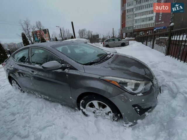 Серый Хендай Элантра, объемом двигателя 1.8 л и пробегом 228 тыс. км за 8800 $, фото 1 на Automoto.ua