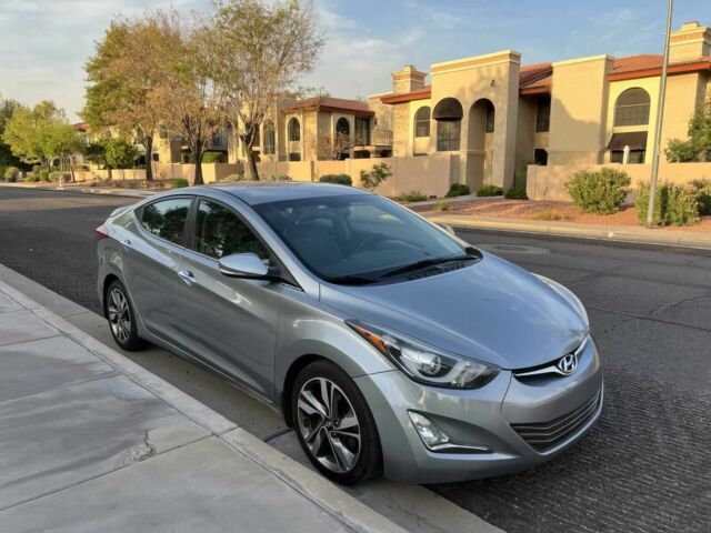 Серый Хендай Элантра, объемом двигателя 1.8 л и пробегом 75 тыс. км за 4000 $, фото 1 на Automoto.ua