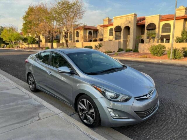 Серый Хендай Элантра, объемом двигателя 1.8 л и пробегом 78 тыс. км за 5600 $, фото 1 на Automoto.ua