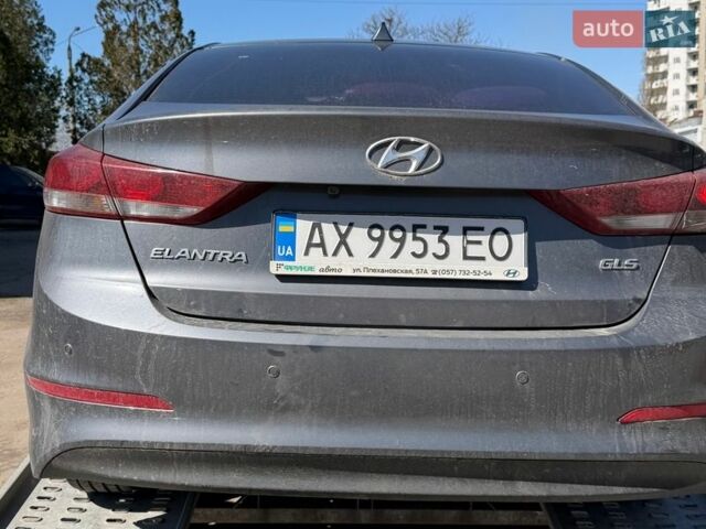 Серый Хендай Элантра, объемом двигателя 1.59 л и пробегом 91 тыс. км за 9800 $, фото 1 на Automoto.ua