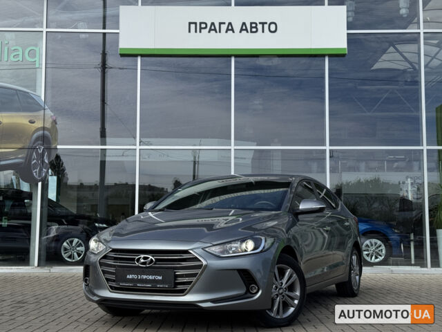 Сірий Хендай Елантра, об'ємом двигуна 1.6 л та пробігом 126 тис. км за 13500 $, фото 1 на Automoto.ua
