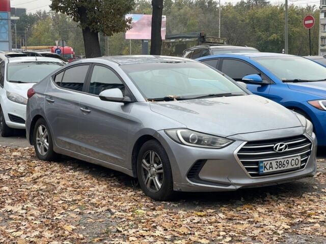 Серый Хендай Элантра, объемом двигателя 2 л и пробегом 220 тыс. км за 5999 $, фото 1 на Automoto.ua