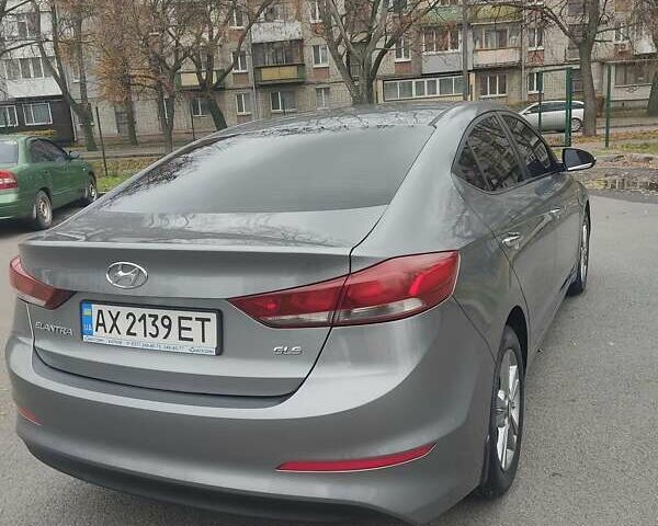 Сірий Хендай Елантра, об'ємом двигуна 2 л та пробігом 74 тис. км за 14700 $, фото 1 на Automoto.ua