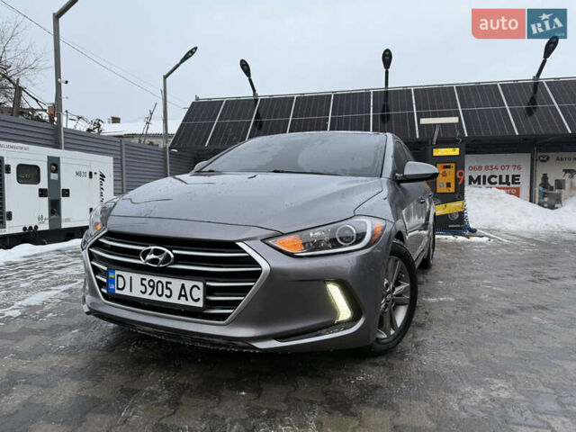 Серый Хендай Элантра, объемом двигателя 2 л и пробегом 93 тыс. км за 12400 $, фото 1 на Automoto.ua