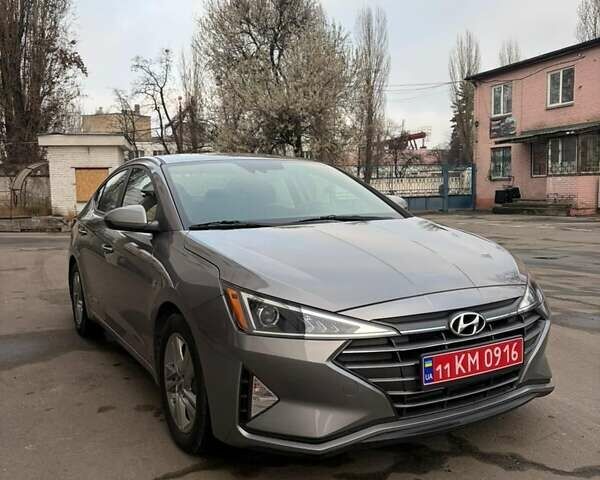 Сірий Хендай Елантра, об'ємом двигуна 2 л та пробігом 68 тис. км за 14900 $, фото 1 на Automoto.ua